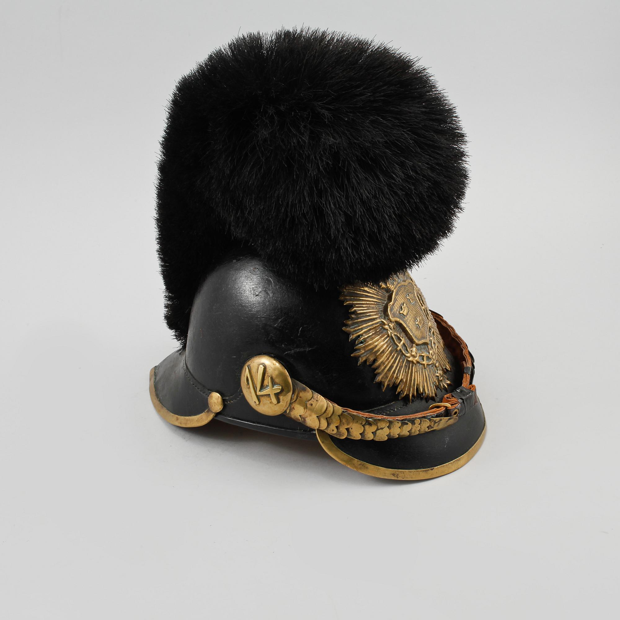 KASK, m/1845 för artilleriet.