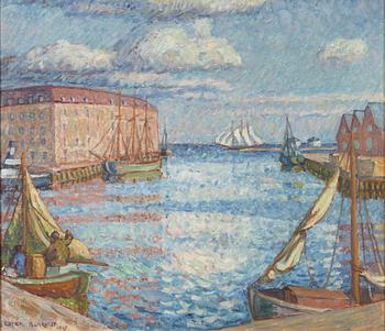 Ester Almqvist, "Kalmar hamn".