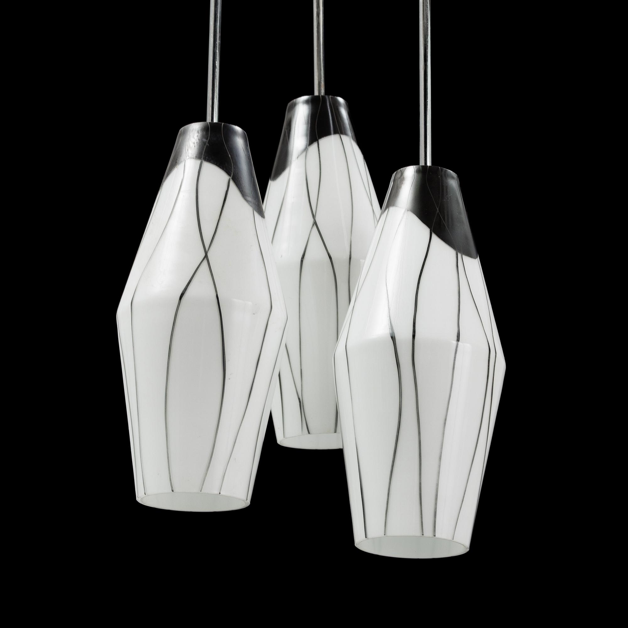 A 1950's ceiling lamp.