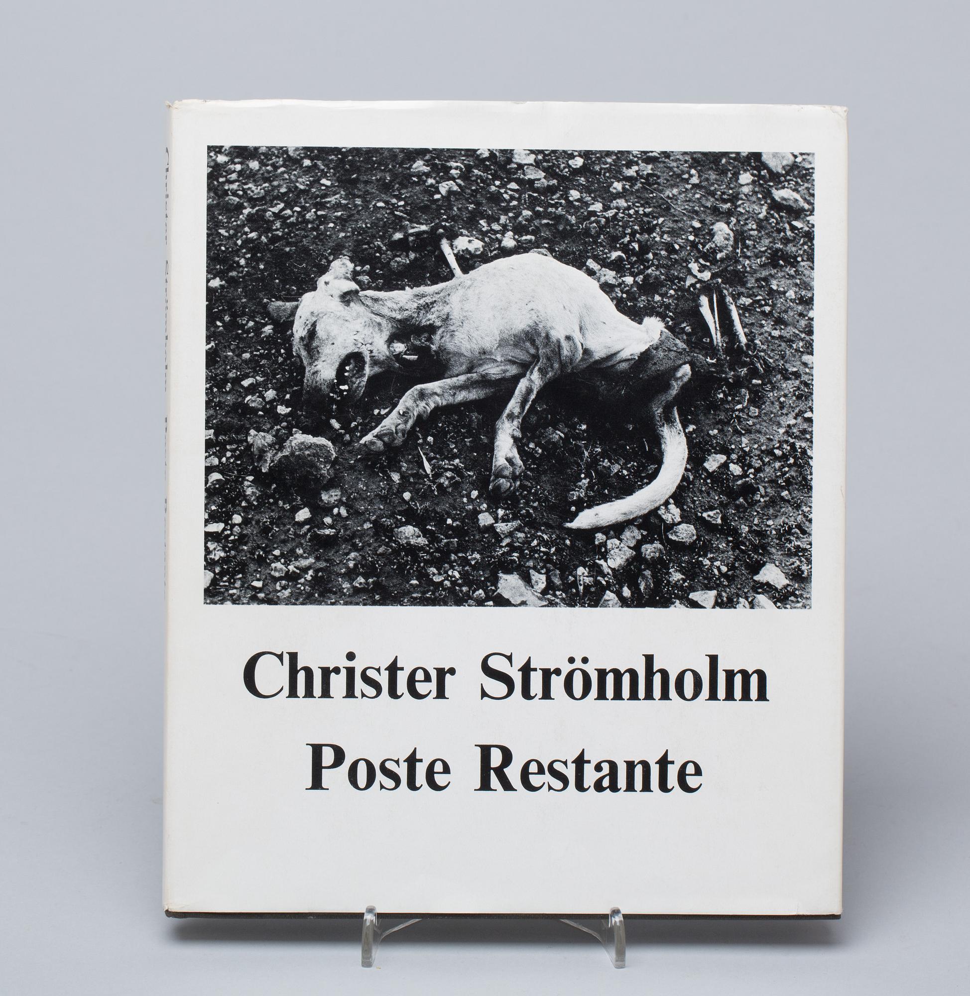 BOK, "Poste restante" Christer Strömholm, Stockholm 1967.