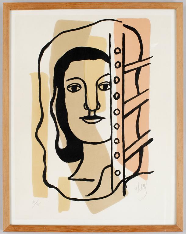 FERNAND LÉGER, färglitografi, 111/300, sign.