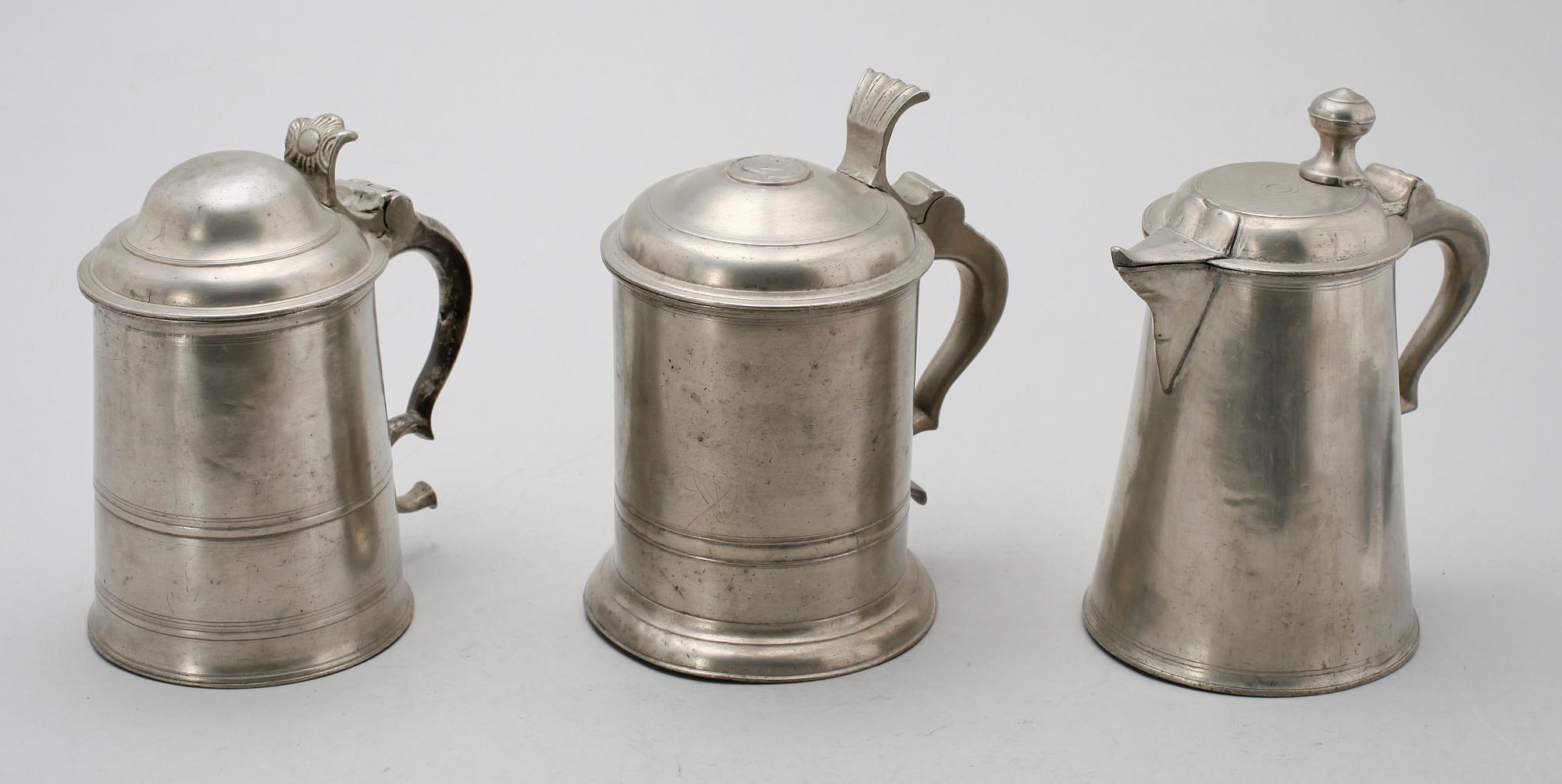 TENNFÖREMÅL 8 del, 1800-tal.