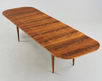 JOSEF FRANK, biblioteksbord fanerat med mahogny, modell 640, Firma Svenskt Tenn 1930-tal.