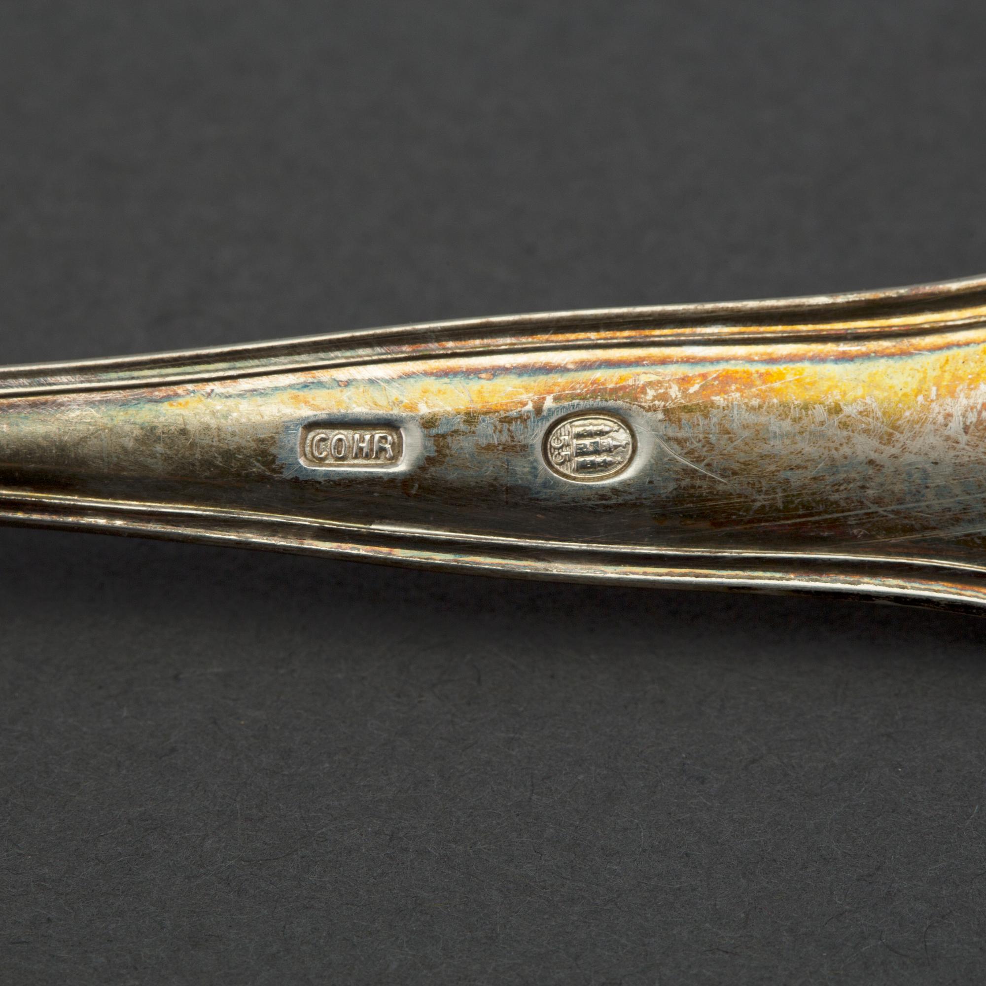 122 PIECES OF SILVER CUTLERY, Cohr, Denmark, 1950s.