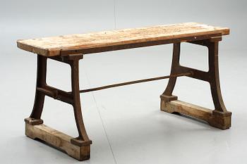 TRÄDGÅRDSBÄNK, tidigt 1900-tal.