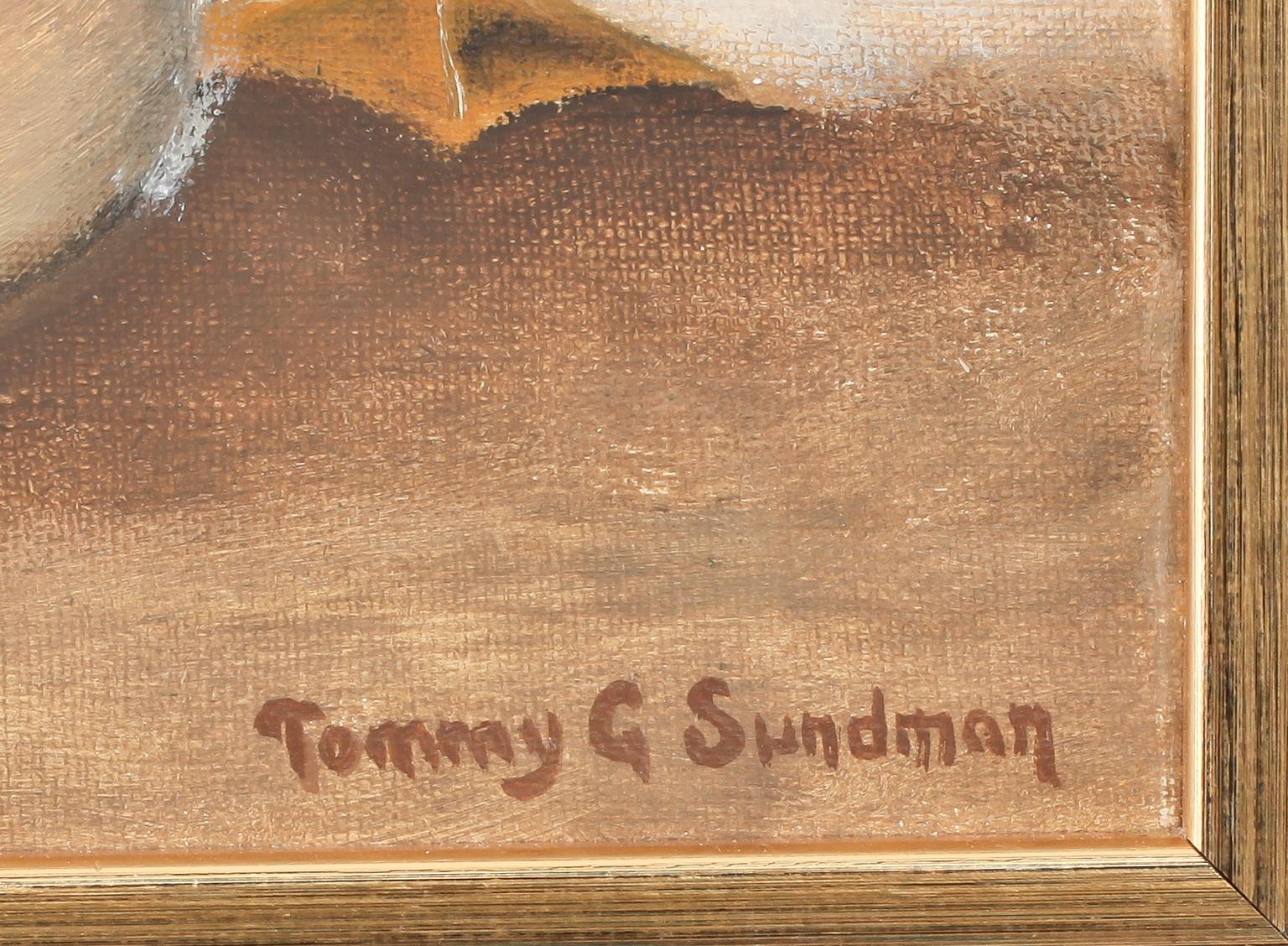 TOMMY G. SUNDMAN, olja på duk, signerad.