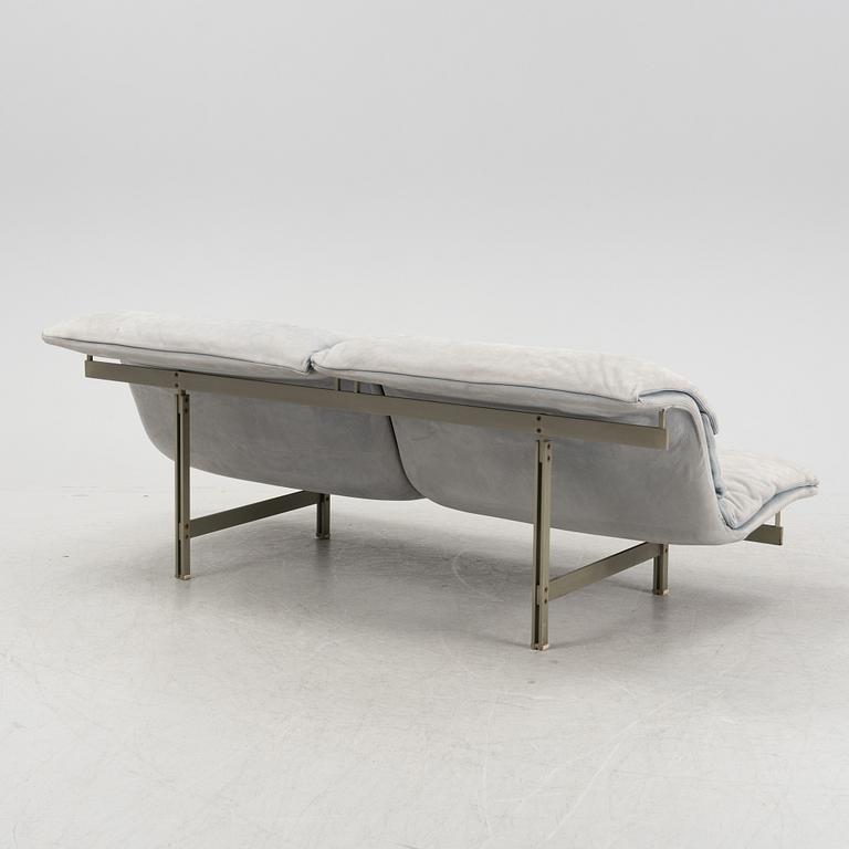 Giovanni Offredi, a 'Wave' suede sofa, Saporiti, Italy.