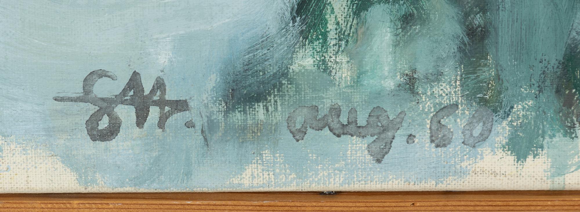 Staffan Hallström, "Trädtoppar".