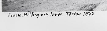 Carl Johan De Geer, "Frasse, Hilding och Janos. Tårtan 1972".
