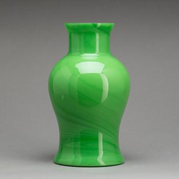 A CENEDESE GLASS VASE, around 1970.