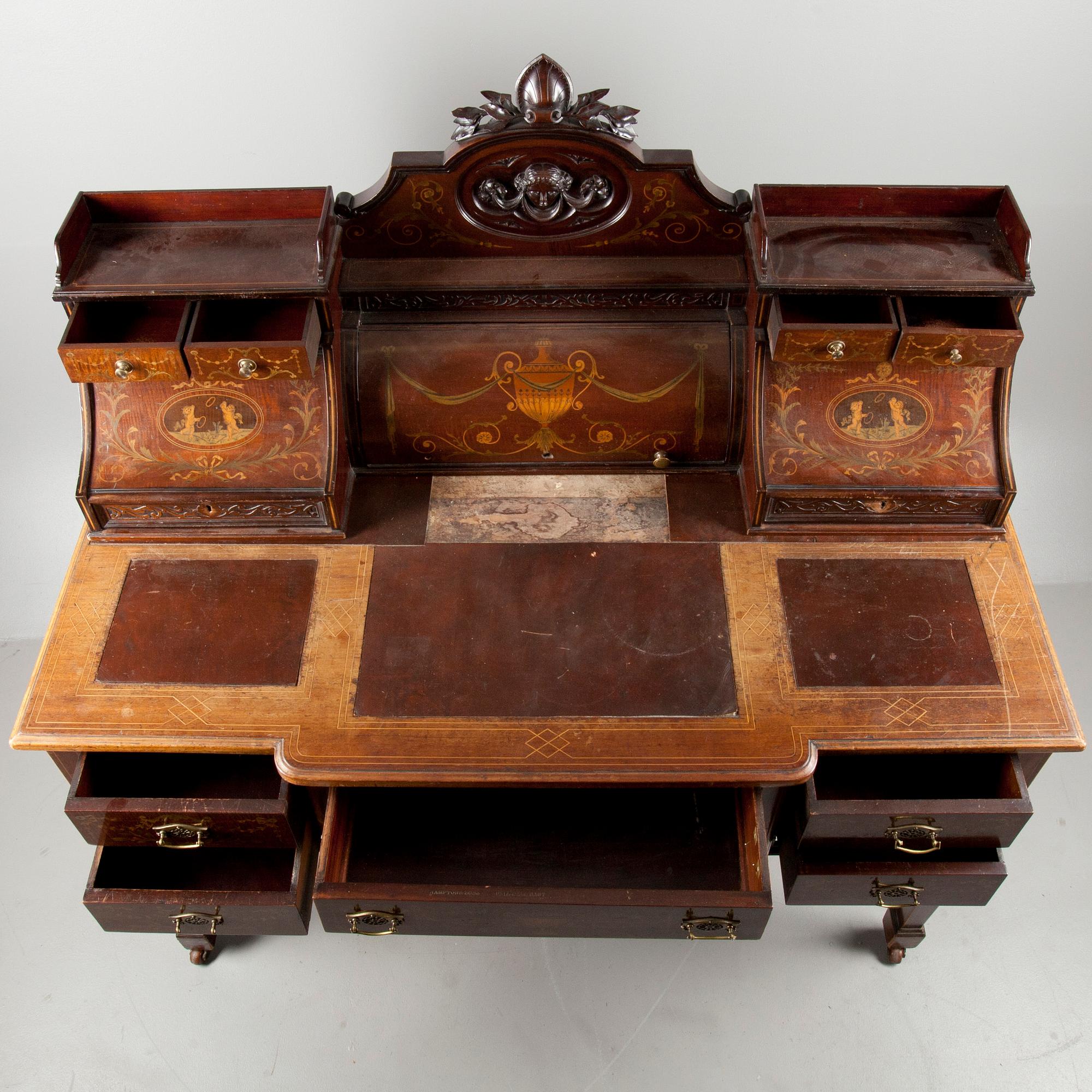 SKRIVBORD, Frankrike sekelskiftet 1800/1900.