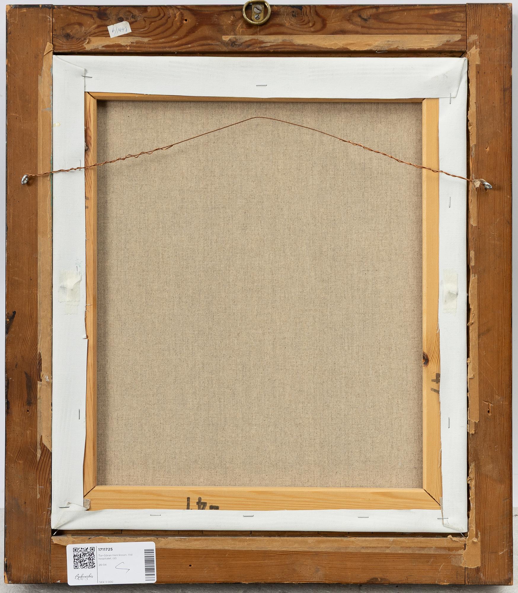 Tor-Göran Henriksson, By the hospital.