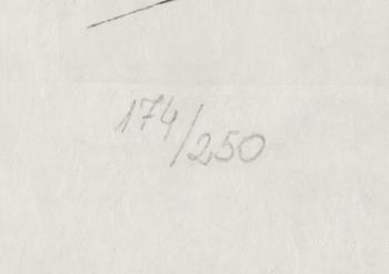 Salvador Dalí, drypont & aquatint, 1974, signed 174/250.