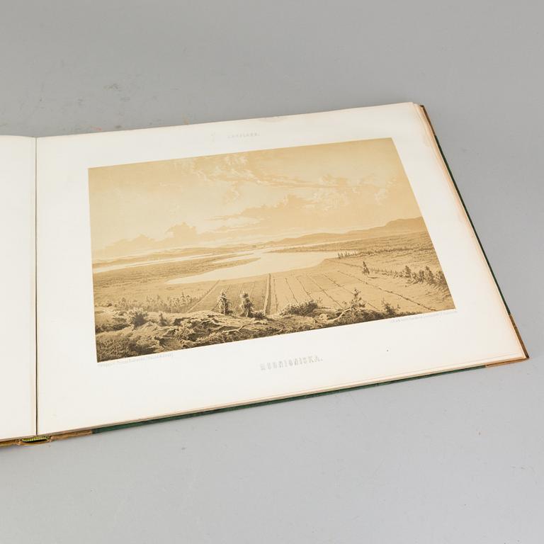 BOK, "Lappland, dess natur och folk", Carl Anton Pettersson, tryckt hos P.A. Norstedt och Söner, Stockholm 1866.