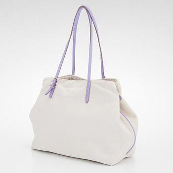 Louis Vuitton, a 'Cotton Canvas Articles De Voyage Cabas GM' bag.