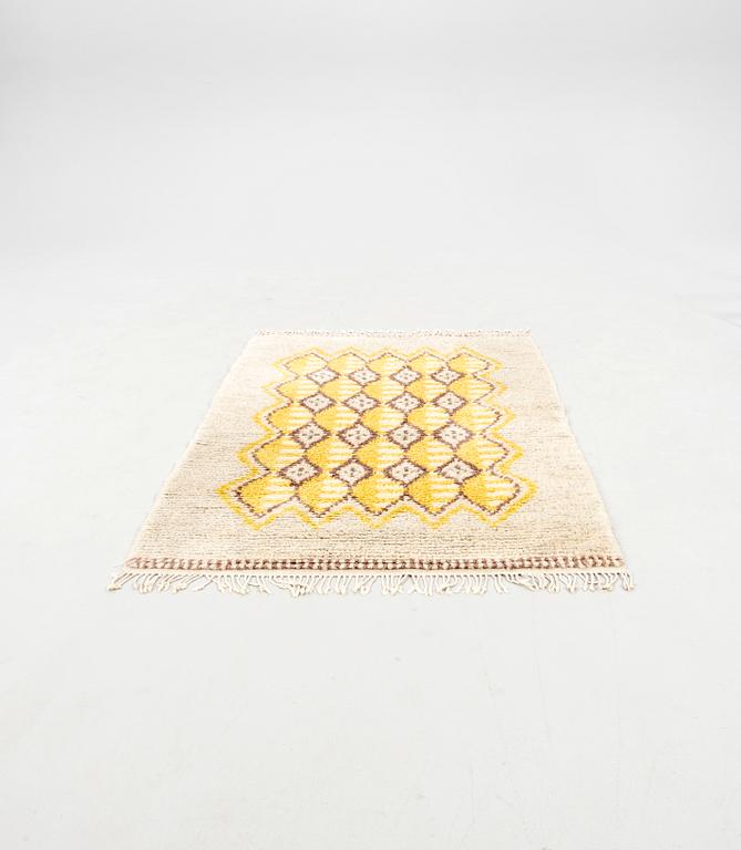Matta rya 1900-talets mitt ca 170x114 cm.