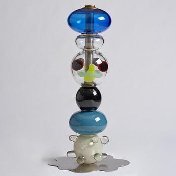 Frida Fjellman, “Totem Buddie no 03”, a unique glass sculpture/vase, Kosta Boda, 2021.