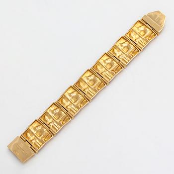 Björn Weckström, an 18K gold 'Suma' bracelet for Lapponia.