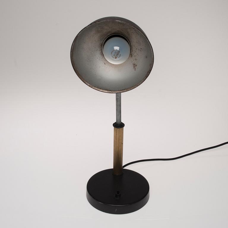 BORDSLAMPA, Kaiser idell original, Tyskland, design Christian Dell, 1930-tal.