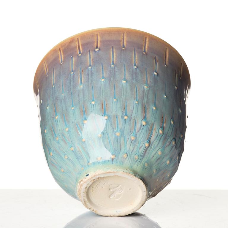 Stig Lindberg, a stoneware vase, Gustavsberg Studio 1944.