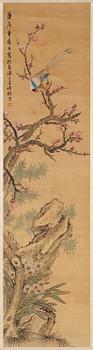 853. A Chinese scroll painting after Zhang Xiong (1803-1886), early 20th century.
