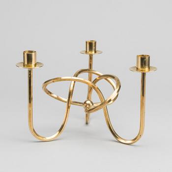 JOSEF FRANK, a brass candelabra.