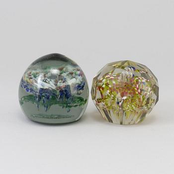 BREVPRESSAR, 2 st, glas, 1900-talets början.