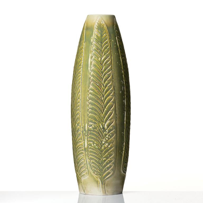 Carl-Harry Stålhane, 'Hjorttungan', a unique stoneware floor vase, Sweden 1947.