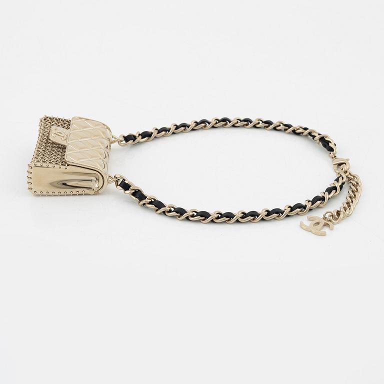 Chanel, necklace "Chanel micro bag", 2021.