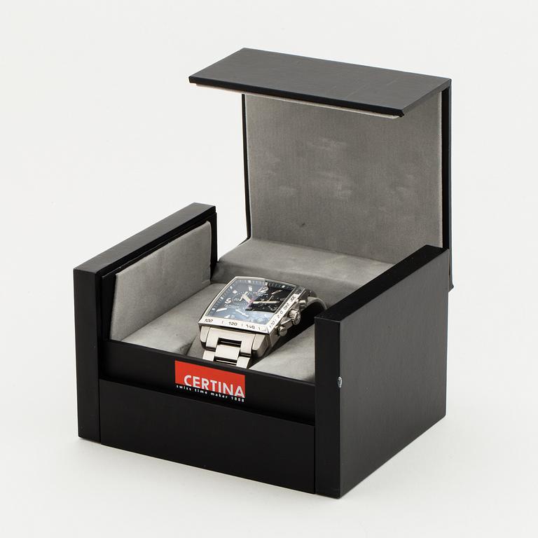 CERTINA, DS Podium (100m/330ft), chronograph, wristwatch, 38 x 38 mm.