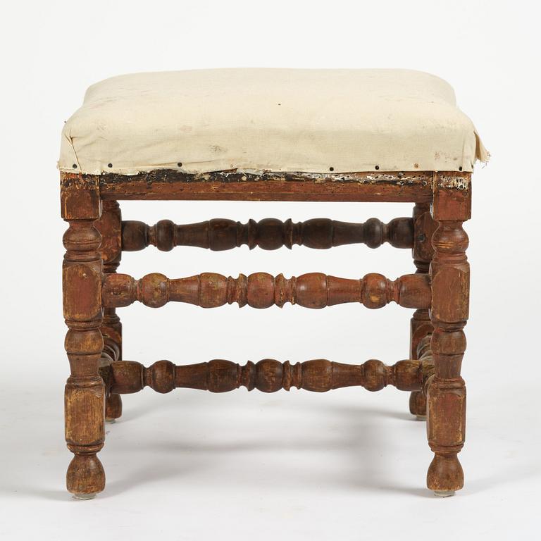 Taburett, Sverige, omkring år 1700, Karolinsk Barock.
