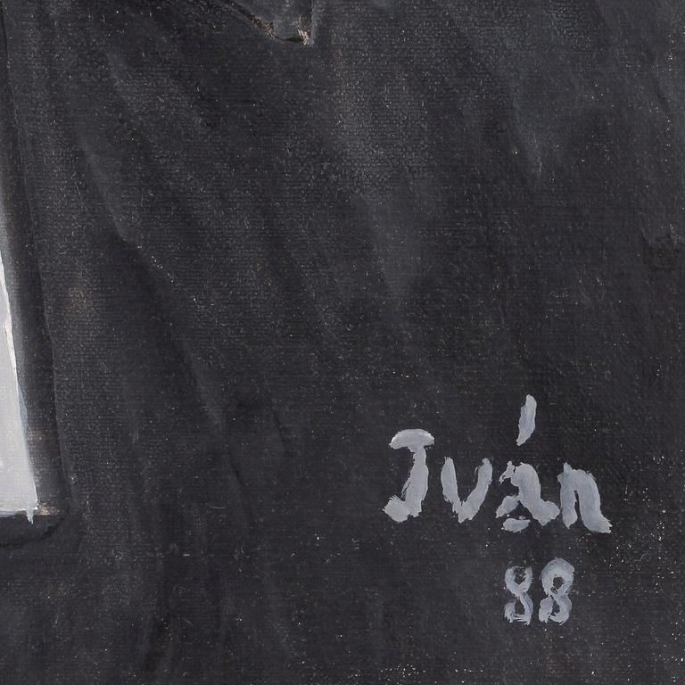 IVÁN GRÜNEWALD, olja på duk, sign o dat -88.