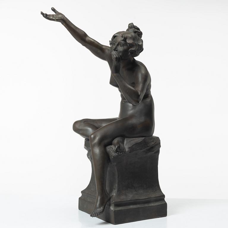 Alice Nordin, seated female figure.