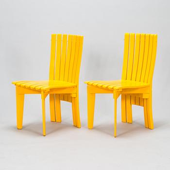 Alvar Aalto, 3+1 garden chairs (Sun-series)'310' for Artek 1960's and late 20th century.