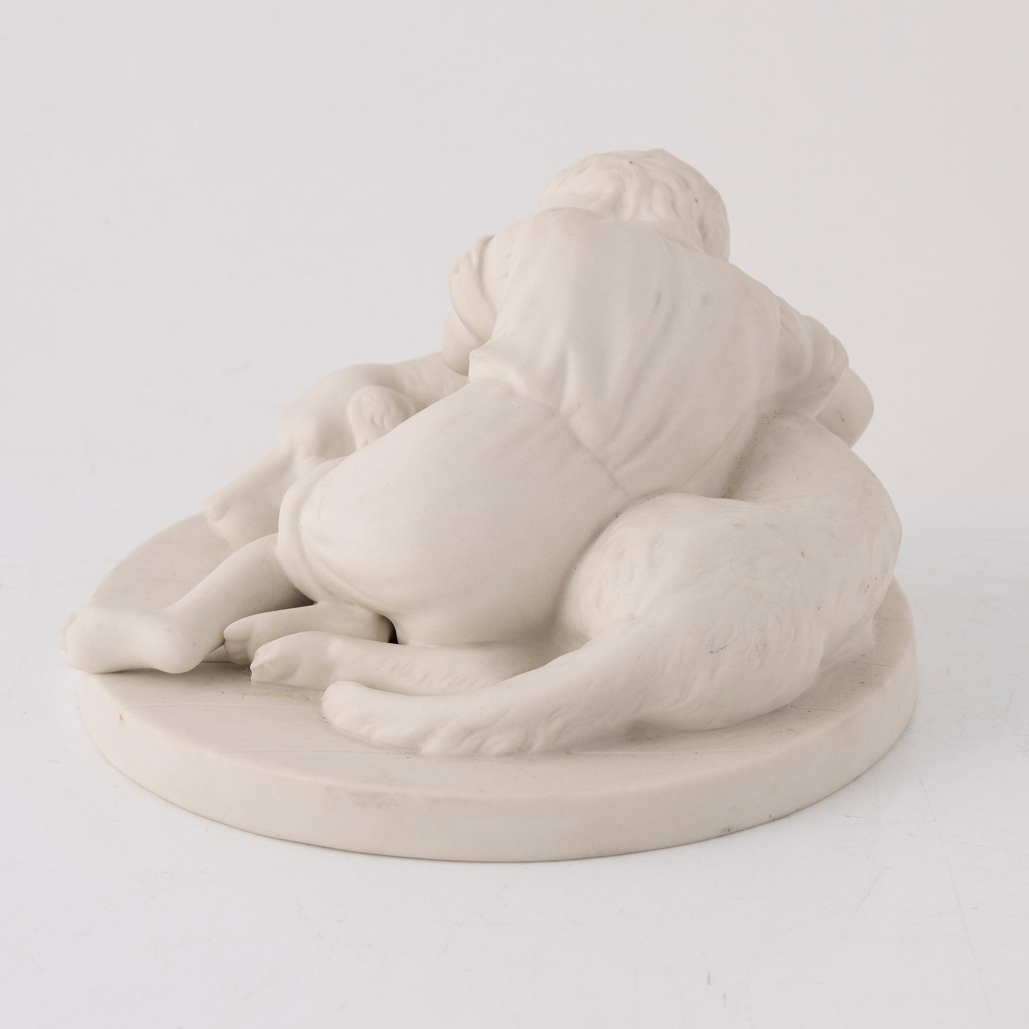 A group of three figurines, Gustafsberg, early 20th Century.