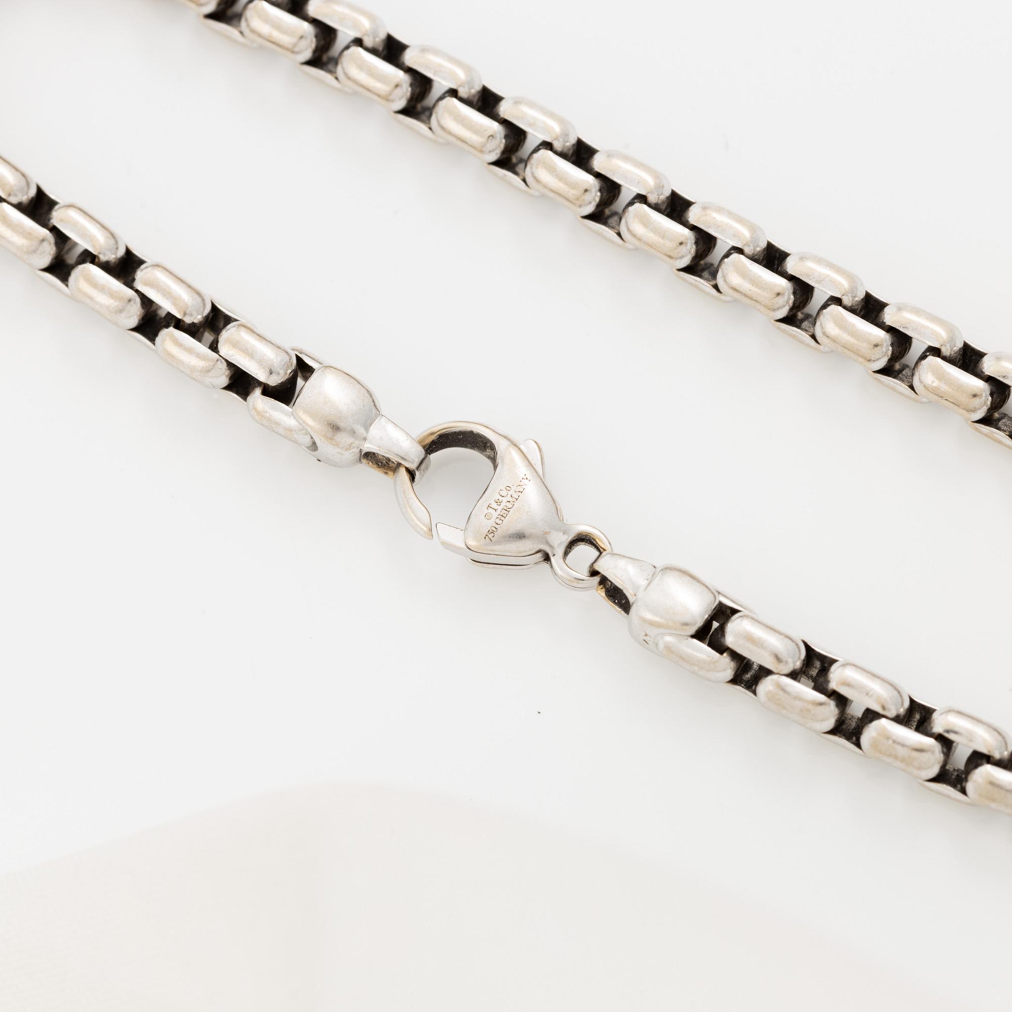 Tiffany & Co, bracelet 18K white gold.