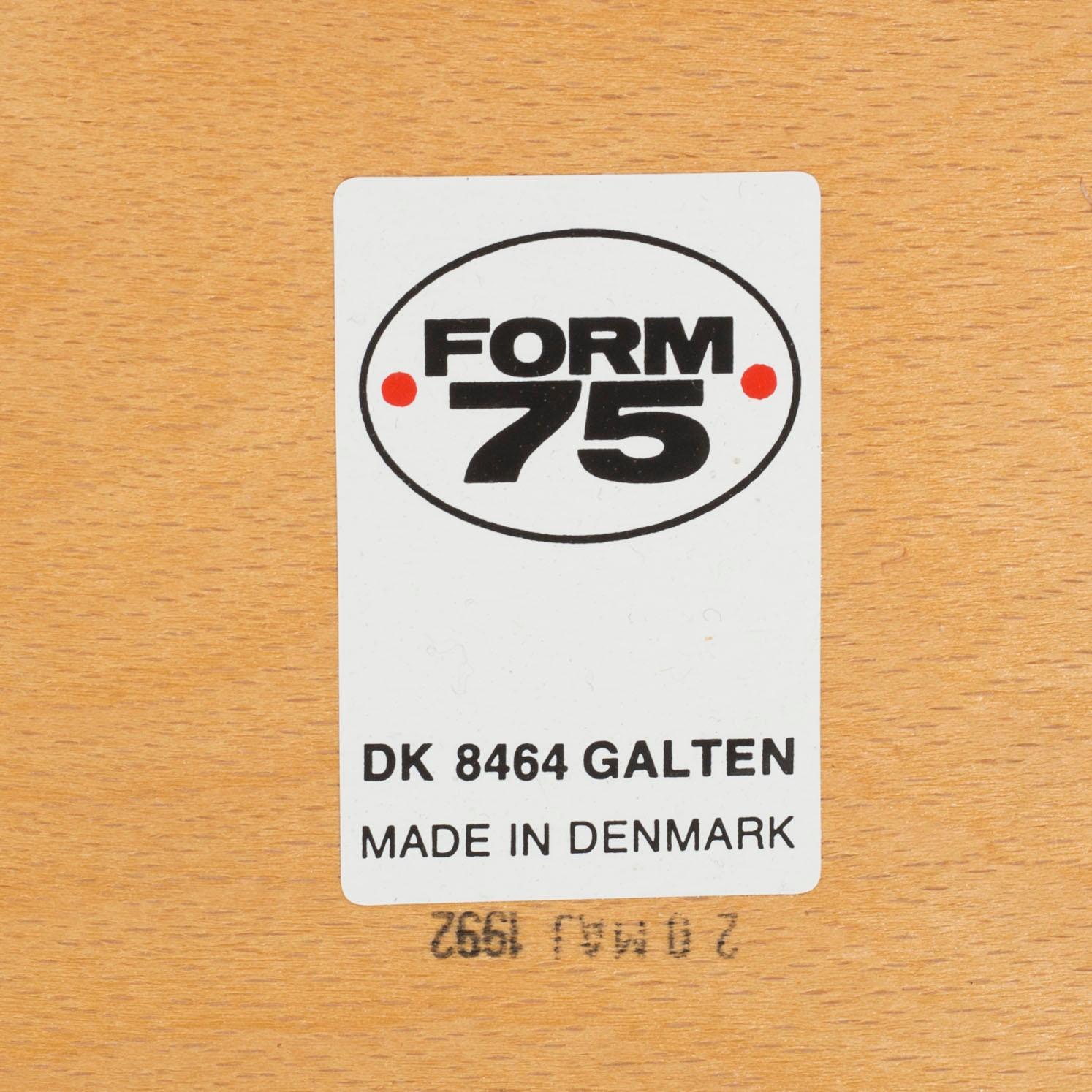 An Andreas Hansen desk and chair for Hadsten träindustri Denmark later part of the 20th century.