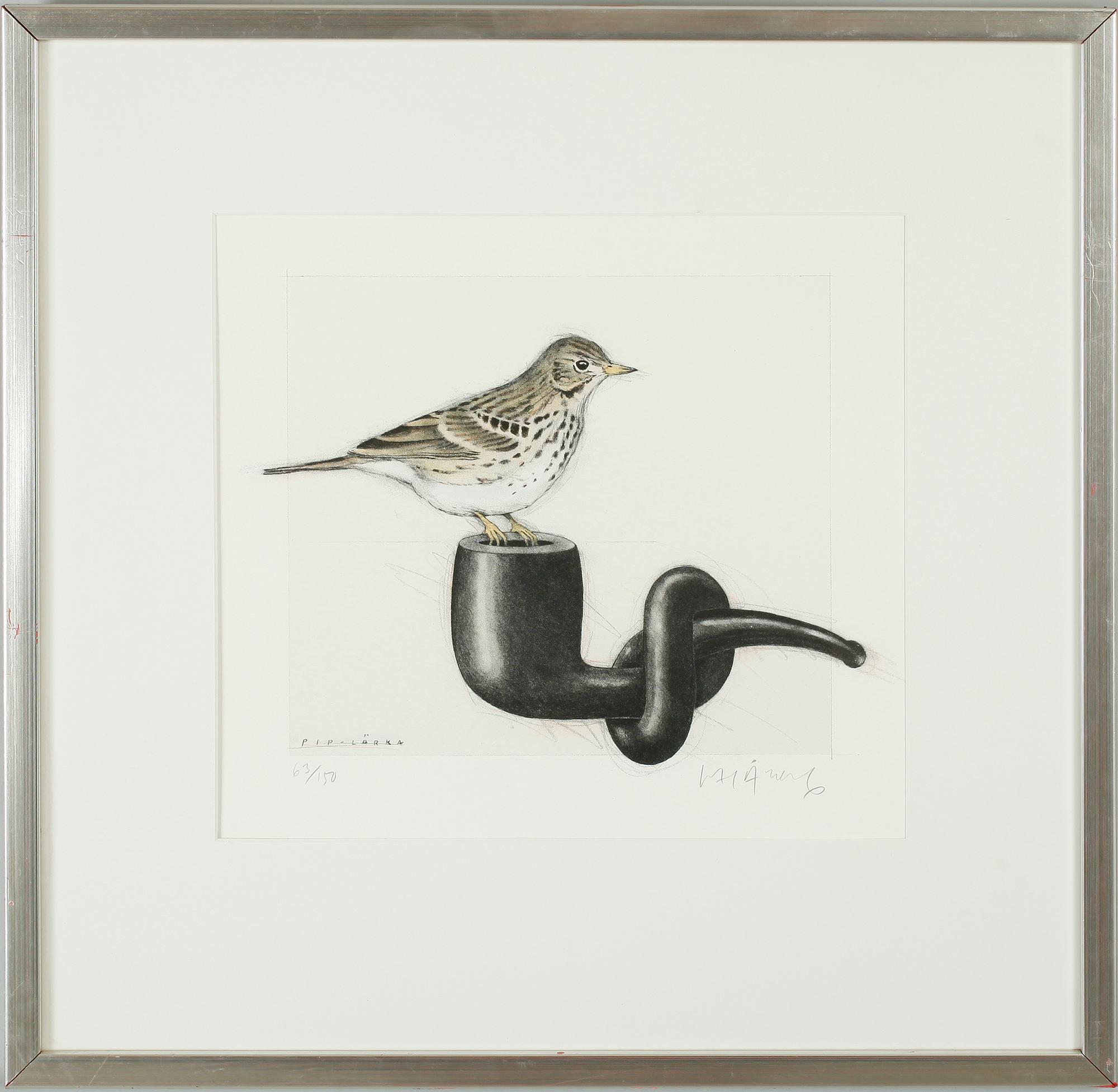 LASSE ÅBERG , färglitografi, sign och numr 63/150.