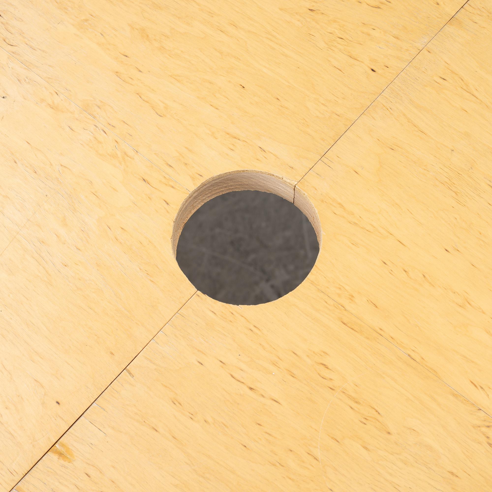 Bruno Mathsson, & Piet Hein, a 'Superellips'  dining table, Mathsson Internationl, Sweden,