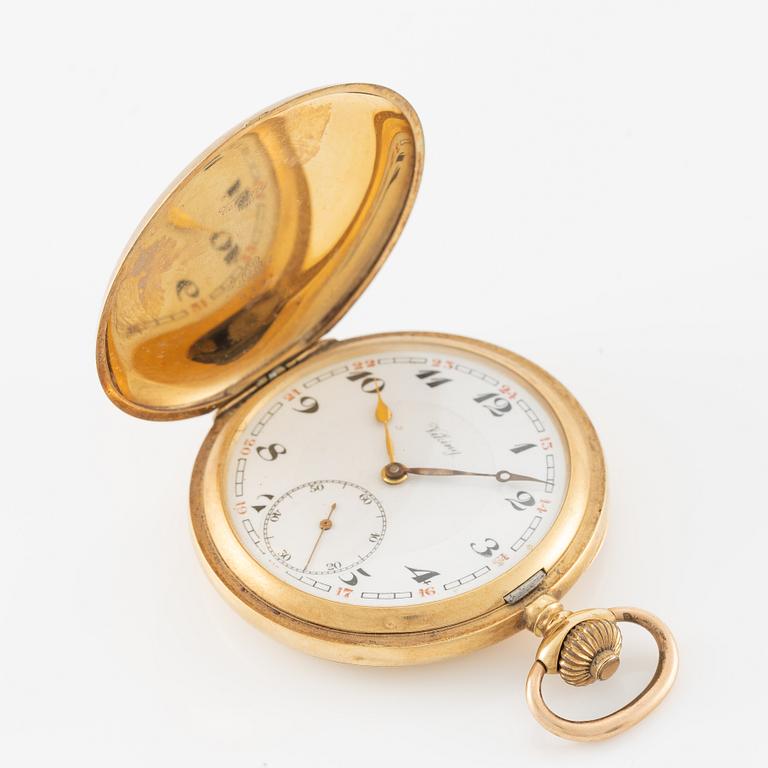 Fickur, Viking, 14K guld, 51 mm.