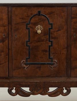 SIDEBOARD, Art Deco, 1930/40-tal.