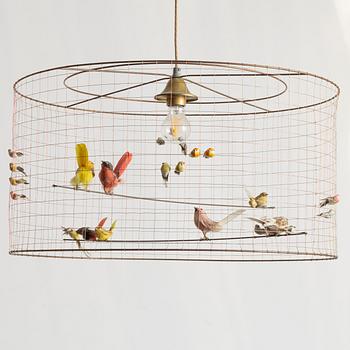 Mathieu Challieres, taklampa, "GrandVolière", Challiéres 2000-tal.