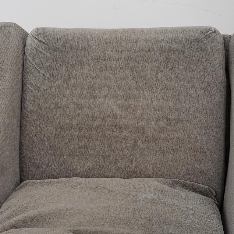 Folke Ohlsson, A 'Profil' lounge chair and foot stool from Dux, 1960's.