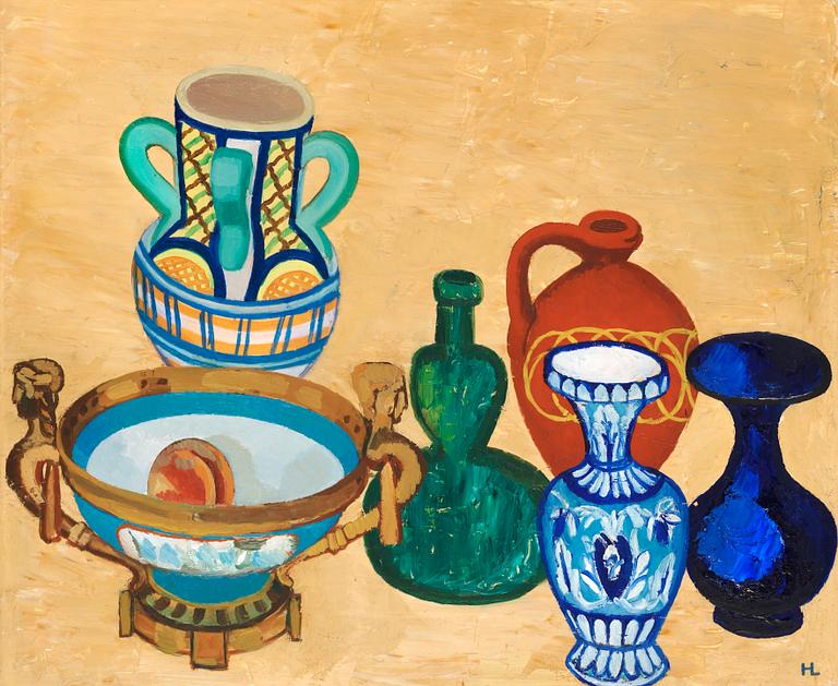 Hilding Linnqvist, "Vaser och krus" (Vases and jars).