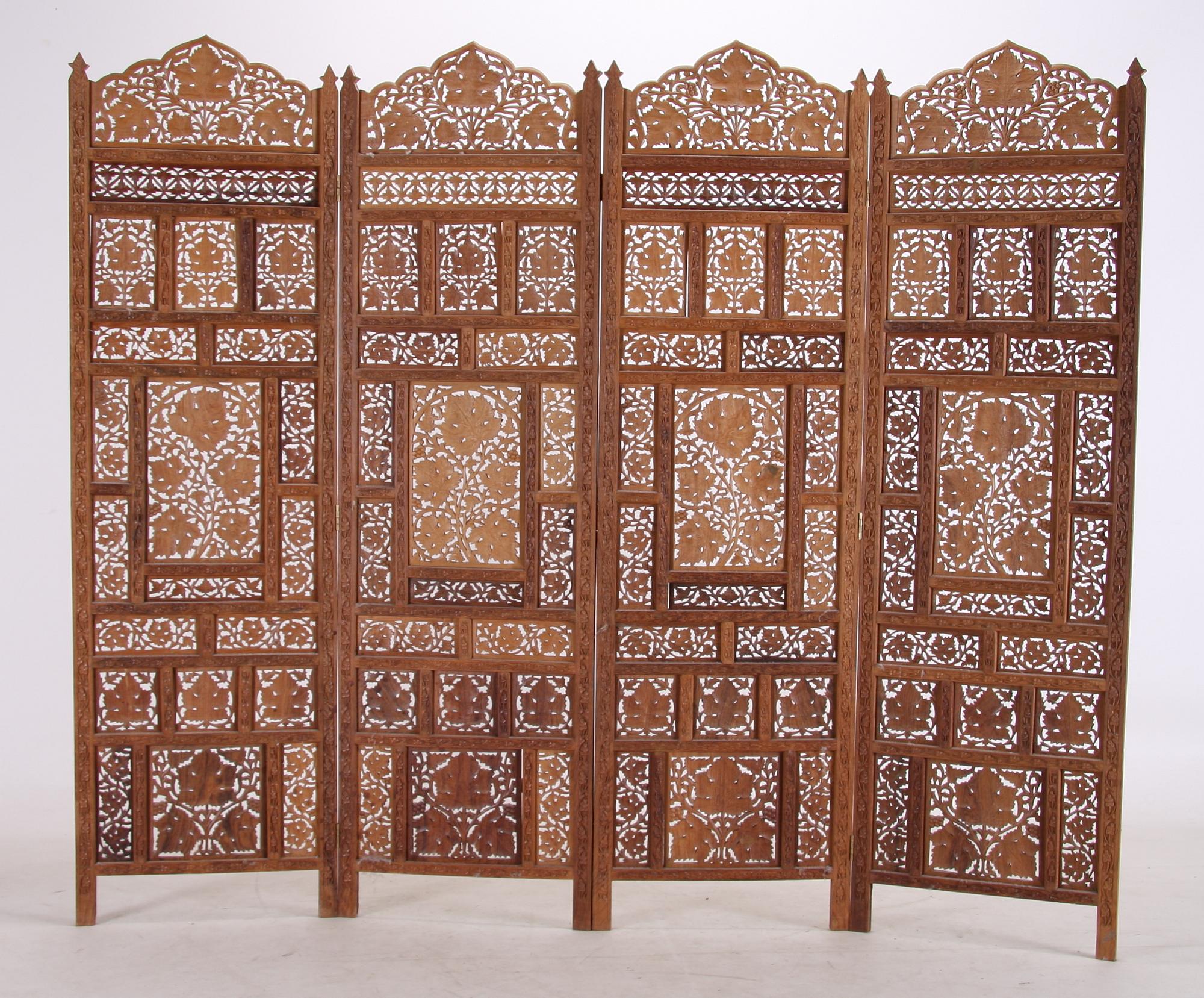 SKÄRM, orientalisk, 1900-tal.