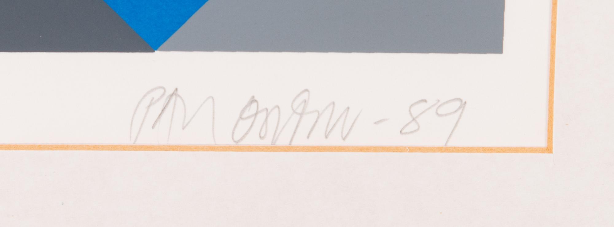 Paul Osipow, serigrafi, signerad och daterad -89, märkt artist's proof.