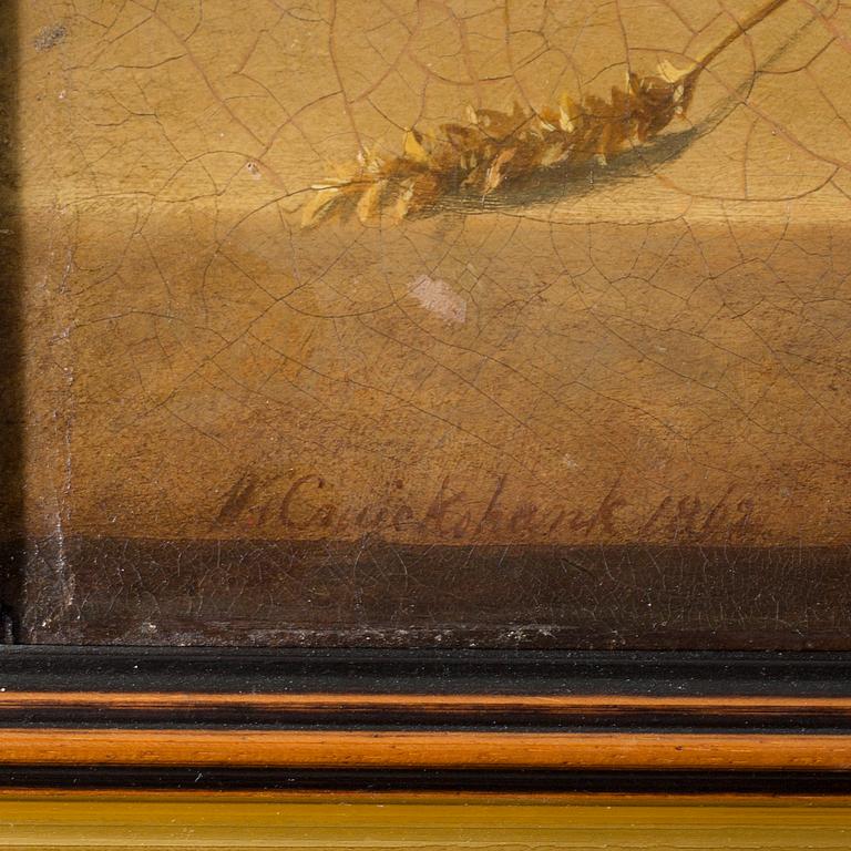 WILLIAM CRUICKSHANK, olja på duk, signerad och daterad 1862.