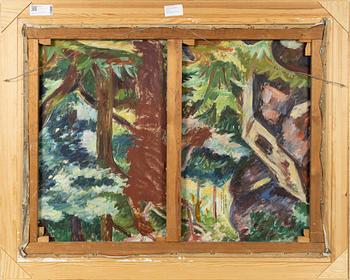 Birger Simonsson, oil on canvas, signed by the estate.