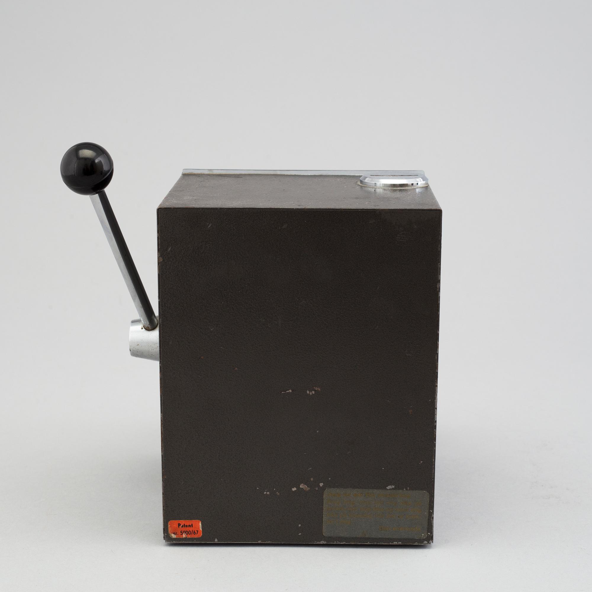 SPELAUTOMAT, så kallad enarmad bandit, "Jackpot", troligen 1950-tal.