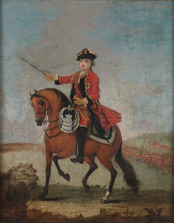 Georg III till häst.